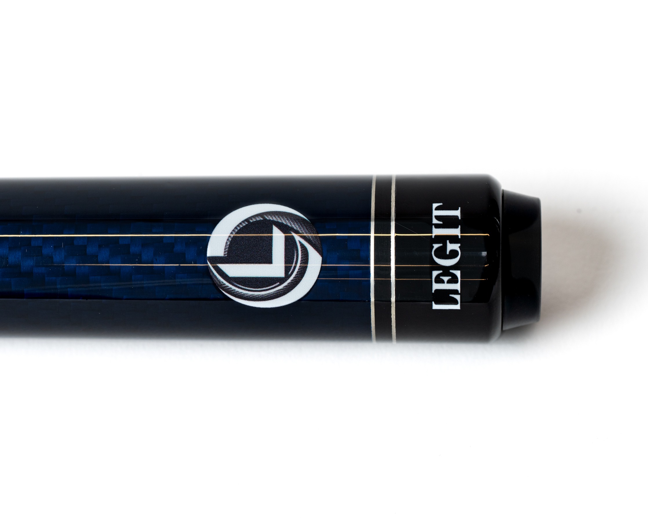 Legit Carbon Fiber Playing Cue Cobalt Blue