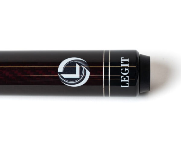 Legit Carbon Fiber Playing Cue Crimson Red